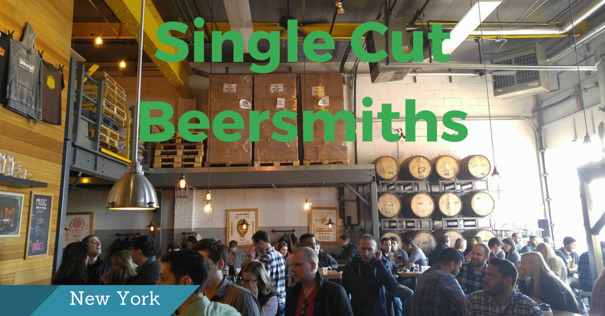 ブルワリー訪問ブログ Vol.6 in ニューヨーク:Singlecut Beersmiths