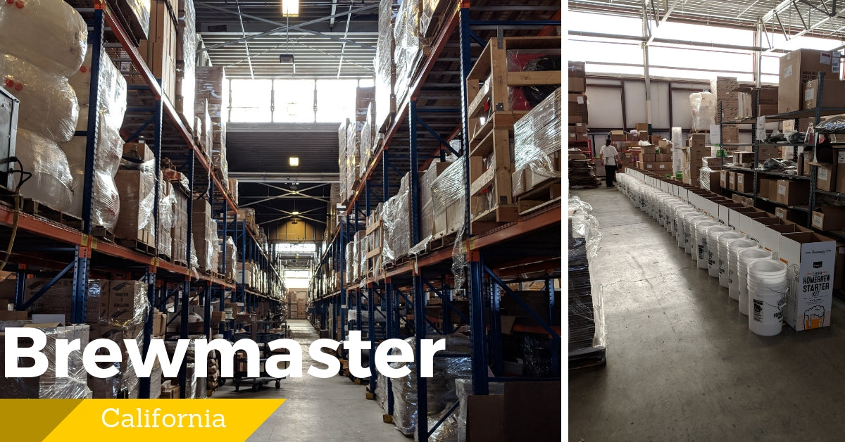 アメリカホームブルーショップの総本山!Brewmaster&Morebeerの倉庫に乗り込んで来ました!