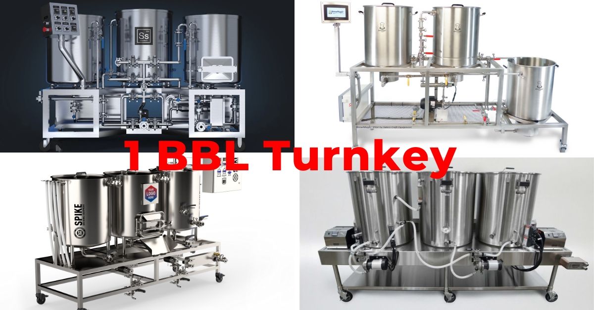 クラフトビールブログ】1BBLターンキー醸造システムの台頭／Rise of the 1BBL TurnKey System – Cowboy  Craft LLC