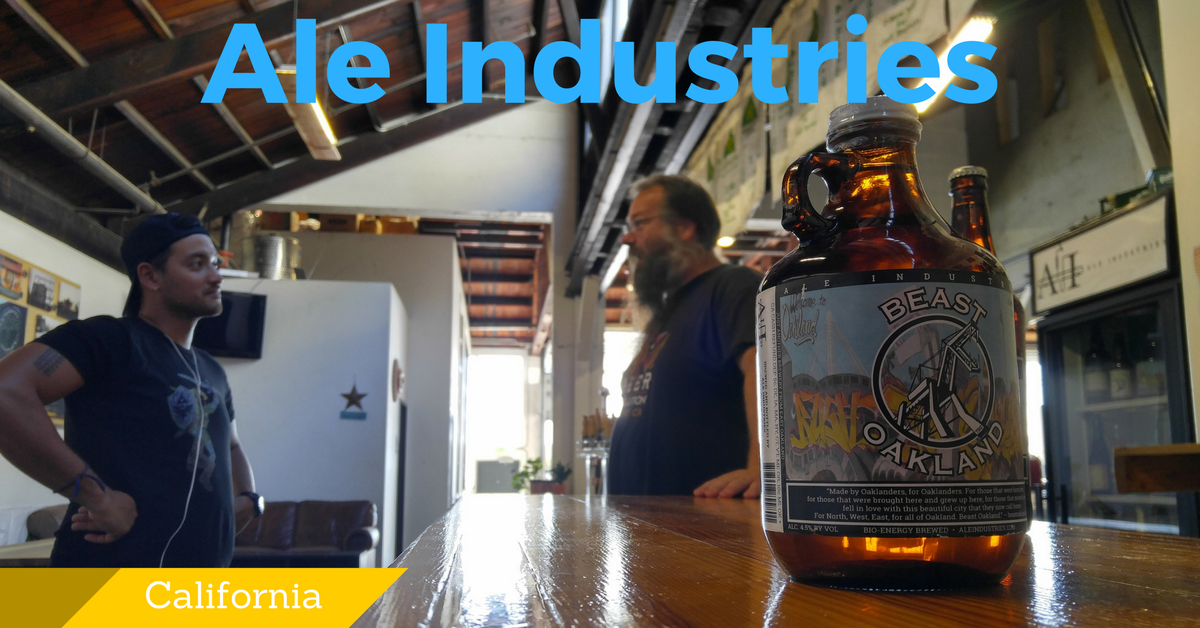 ブルワリー訪問ブログ Vol.21 in カリフォルニア:Ale Industries