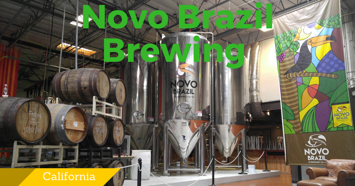 ブルワリー訪問ブログ Vol.22 in カリフォルニア:Novo Brazil Brewing