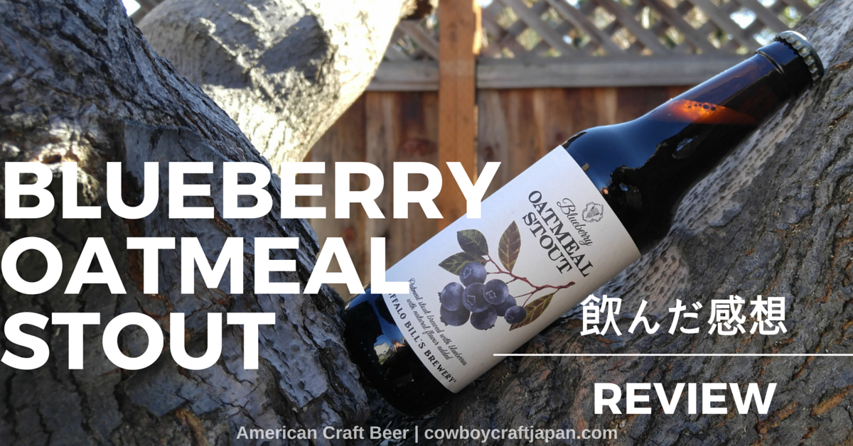 【アメリカのオススメクラフトビールレポート】:BLUEBERRY OATMEAL STOUT