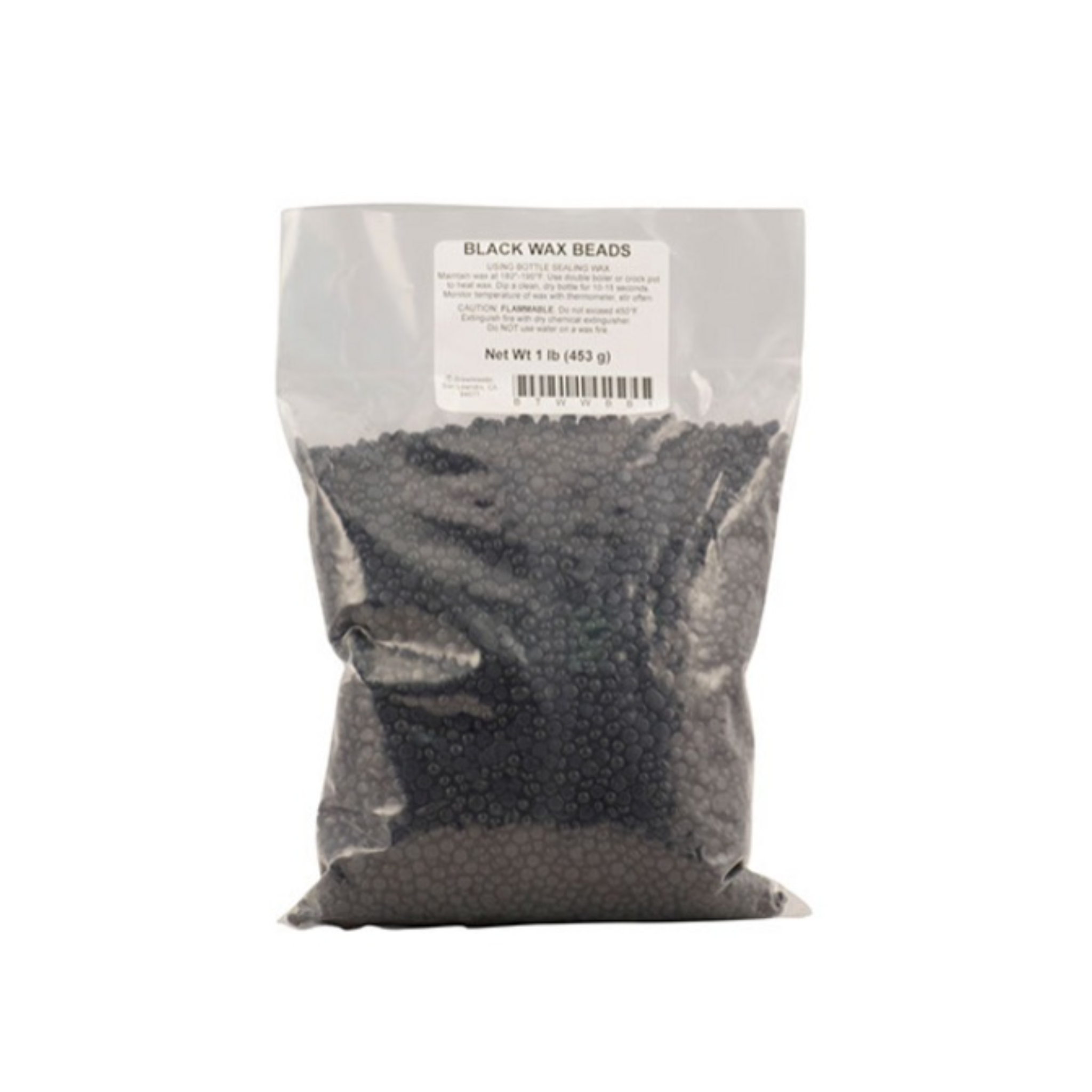 ボトルシーリングワックス(黒 / ビーズ状)