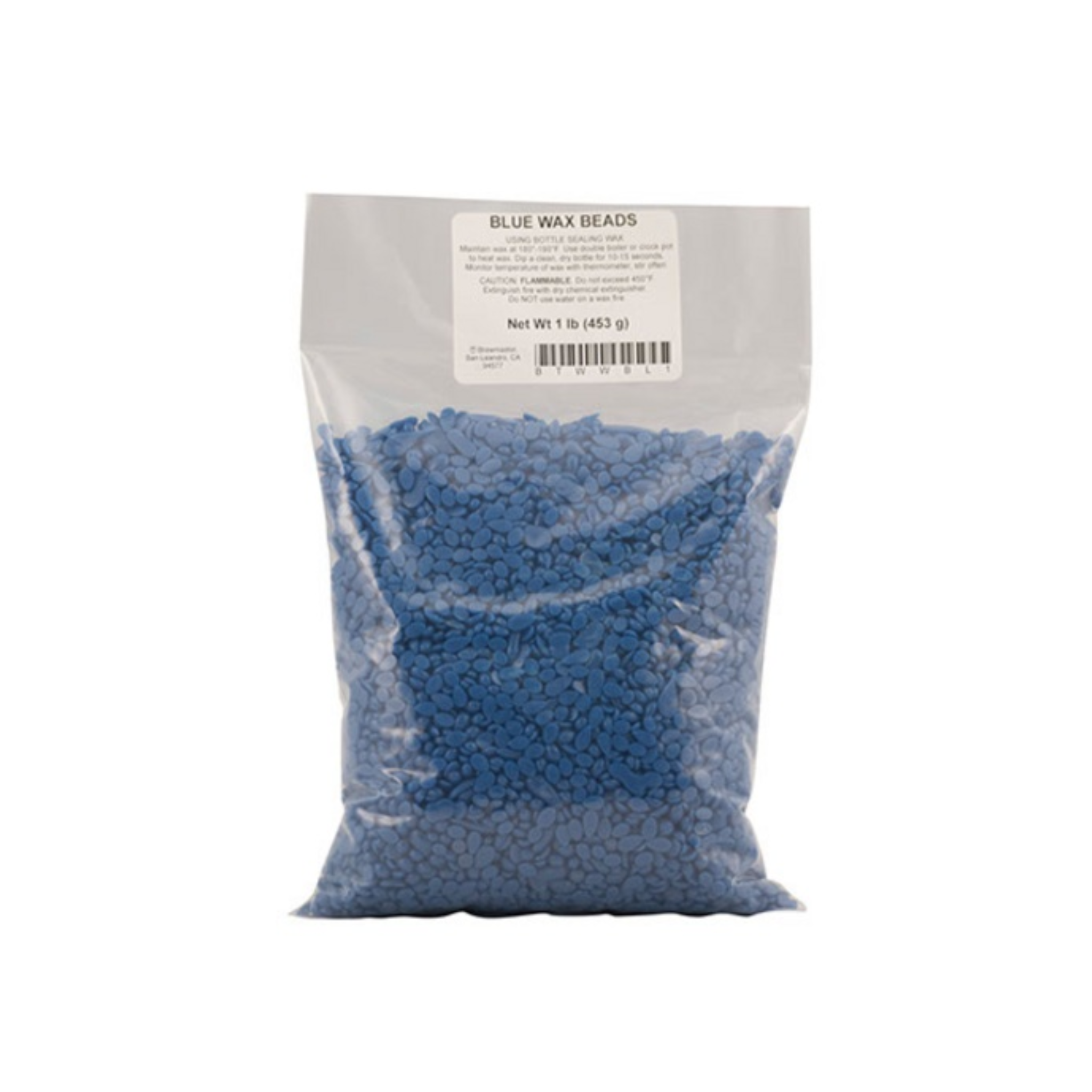 ボトルシーリングワックス(青 / ビーズ状)