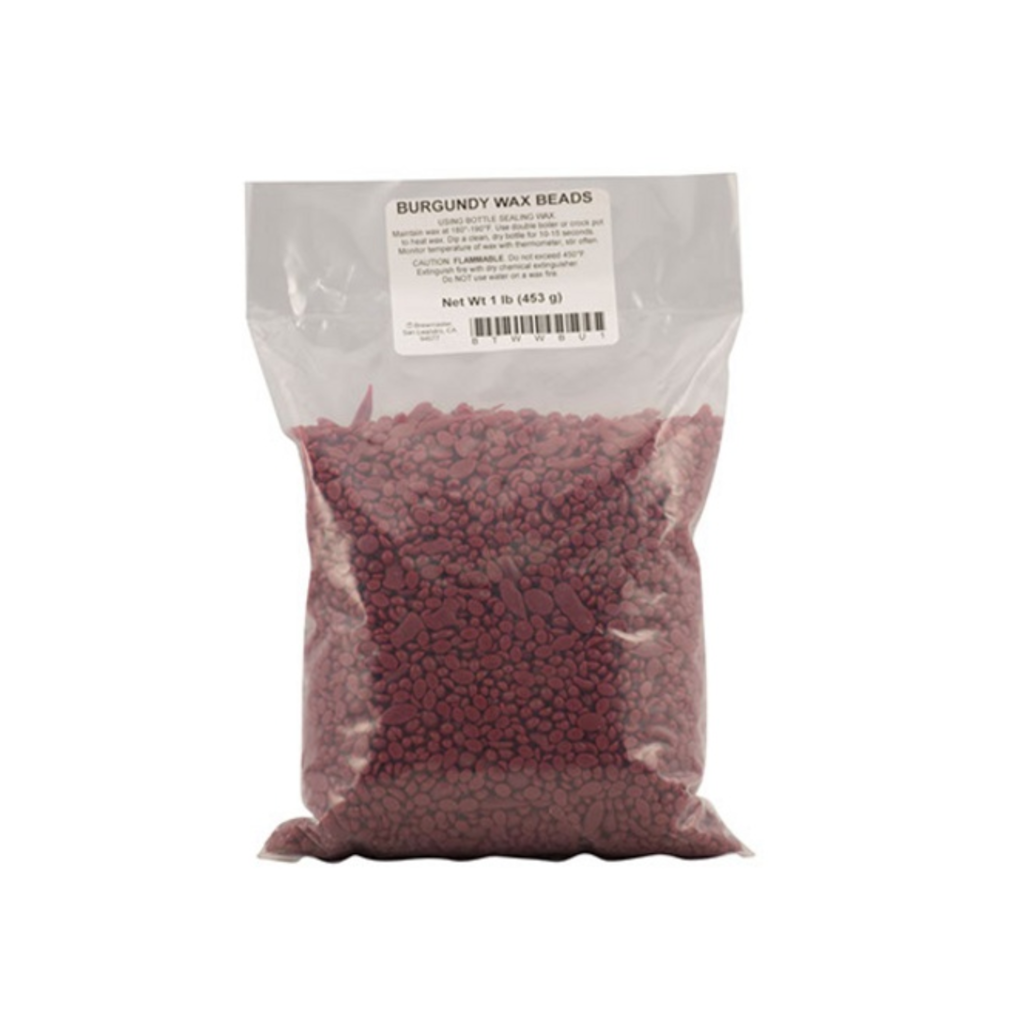 ボトルシーリングワックス(バーガンディ / ビーズ状)