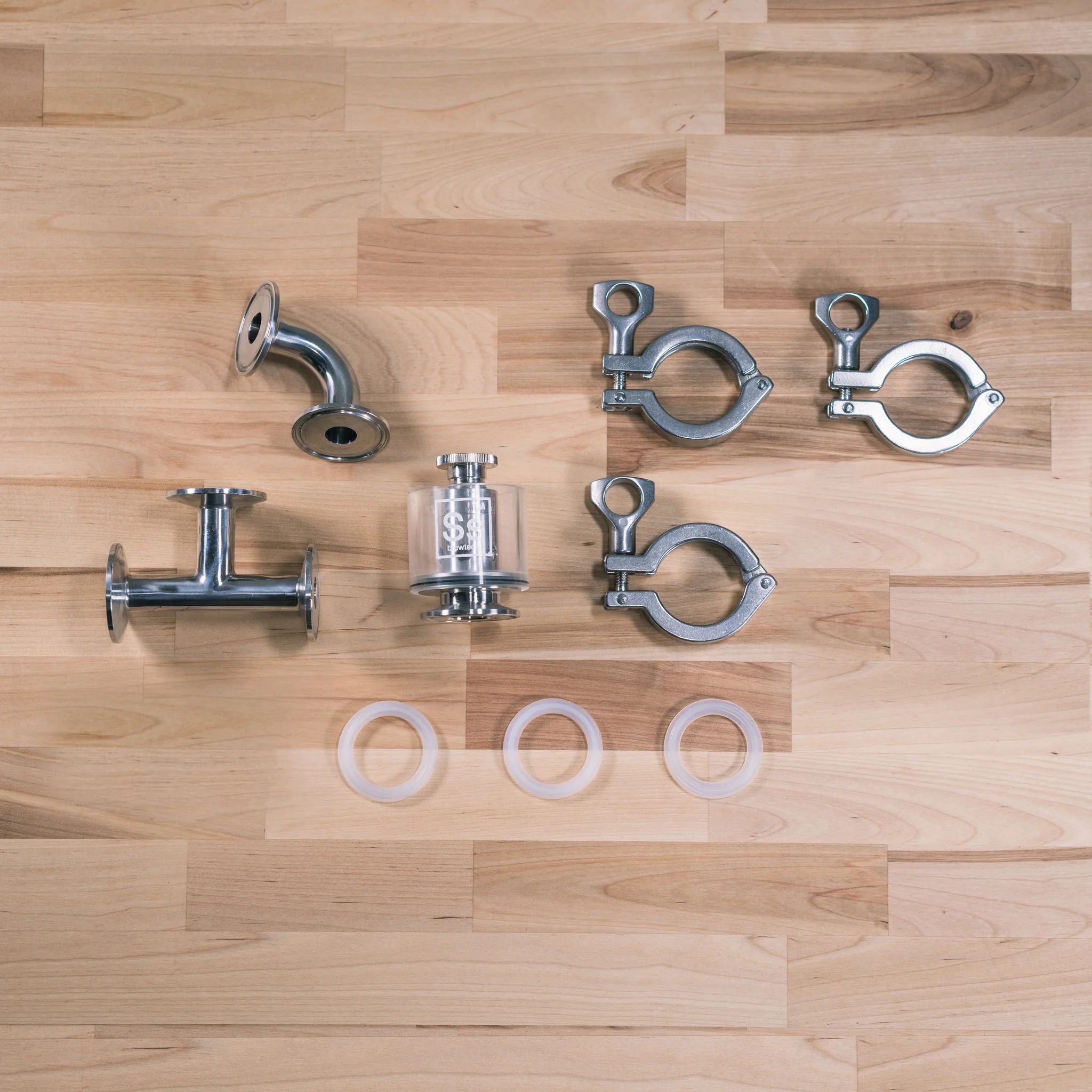 スパンディングバルブ(接続キット付き調節可能逃し弁 / スケールあり / 3.5BBLまで)