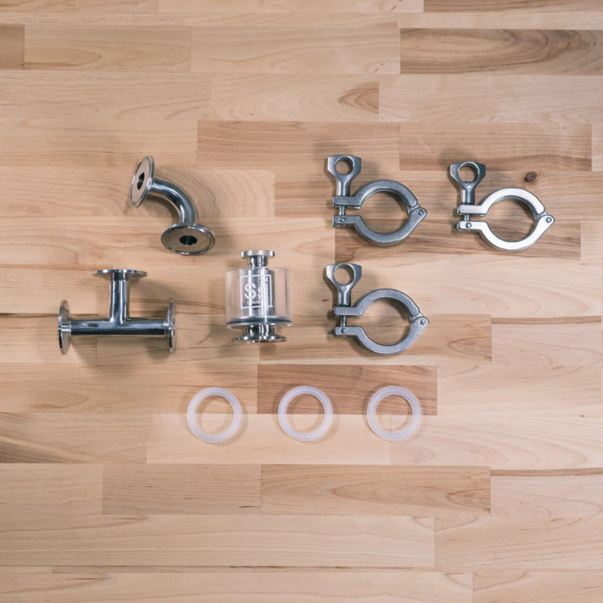 スパンディングバルブ(接続キット付き調節可能逃し弁 / スケールなし / 2BBLまで)