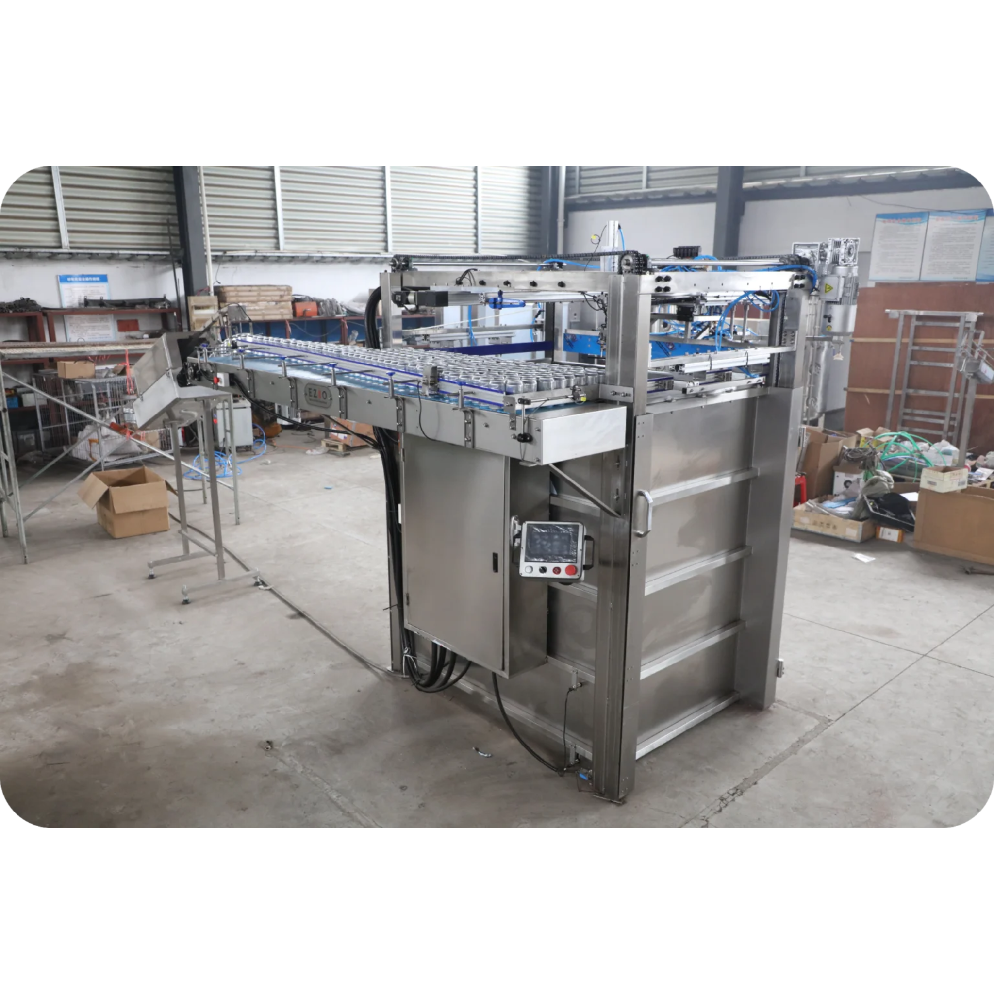 自動デパレタイザー