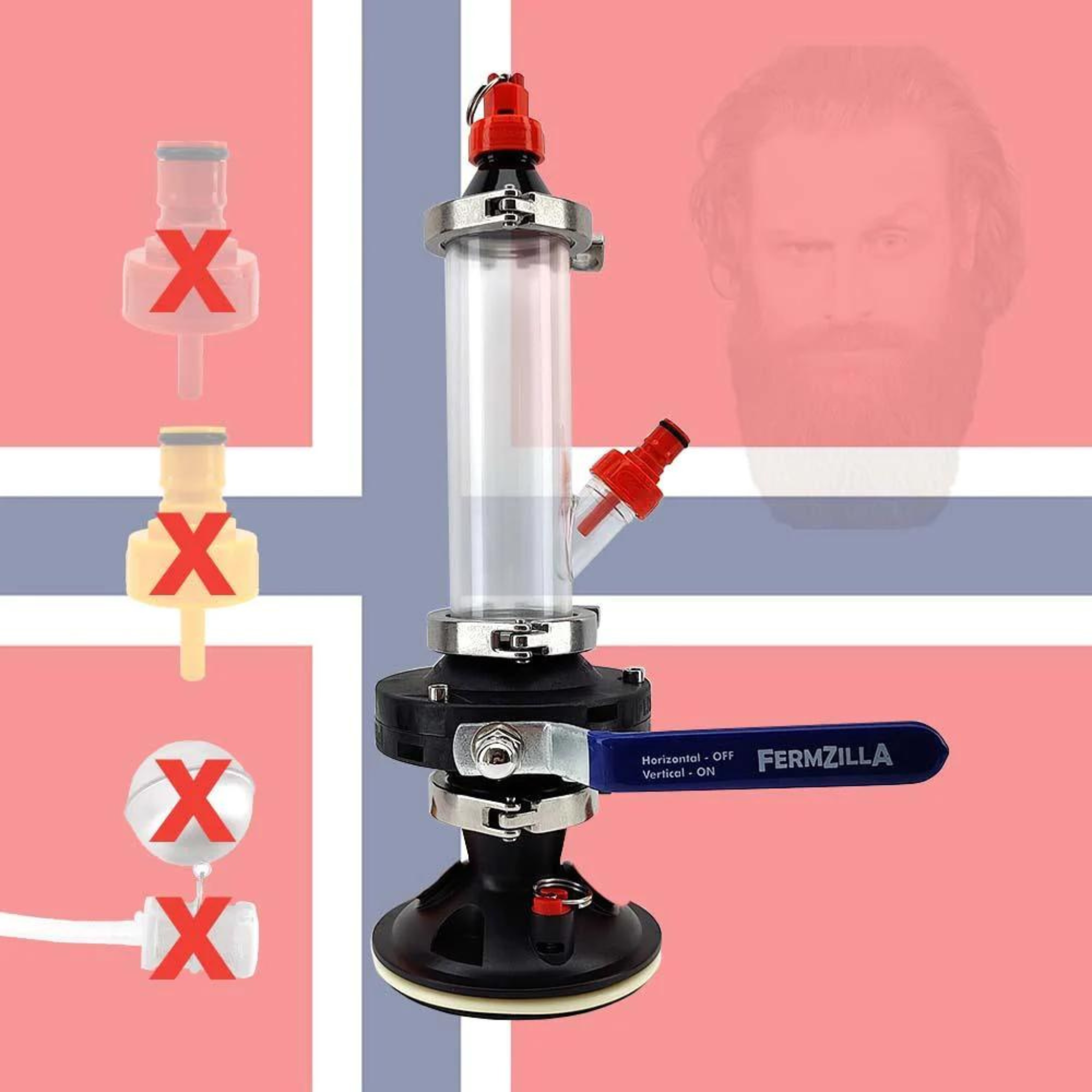 ファームジラ用ドライホップボング(2インチTC)