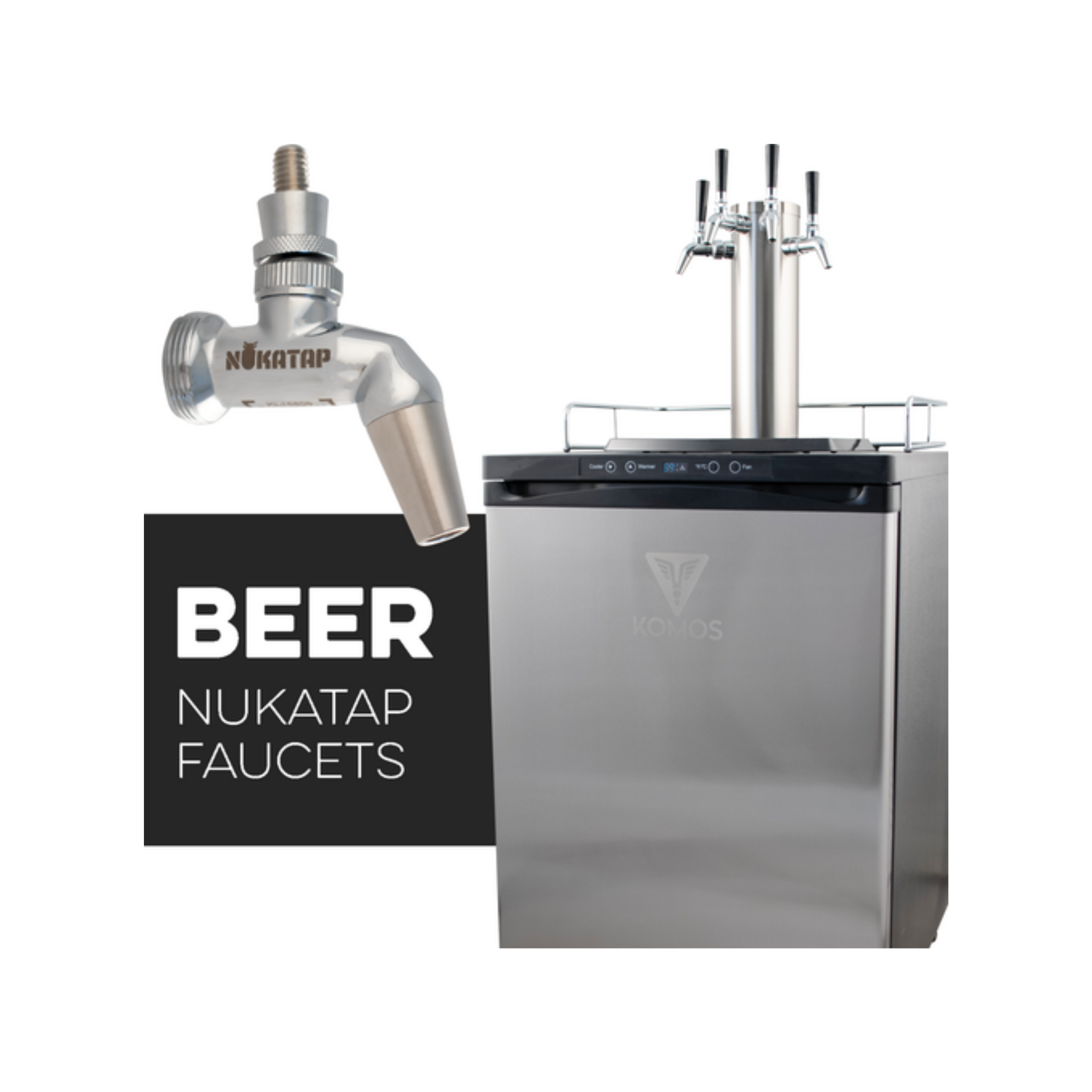 4タップ KOMOSブランドケグレーター