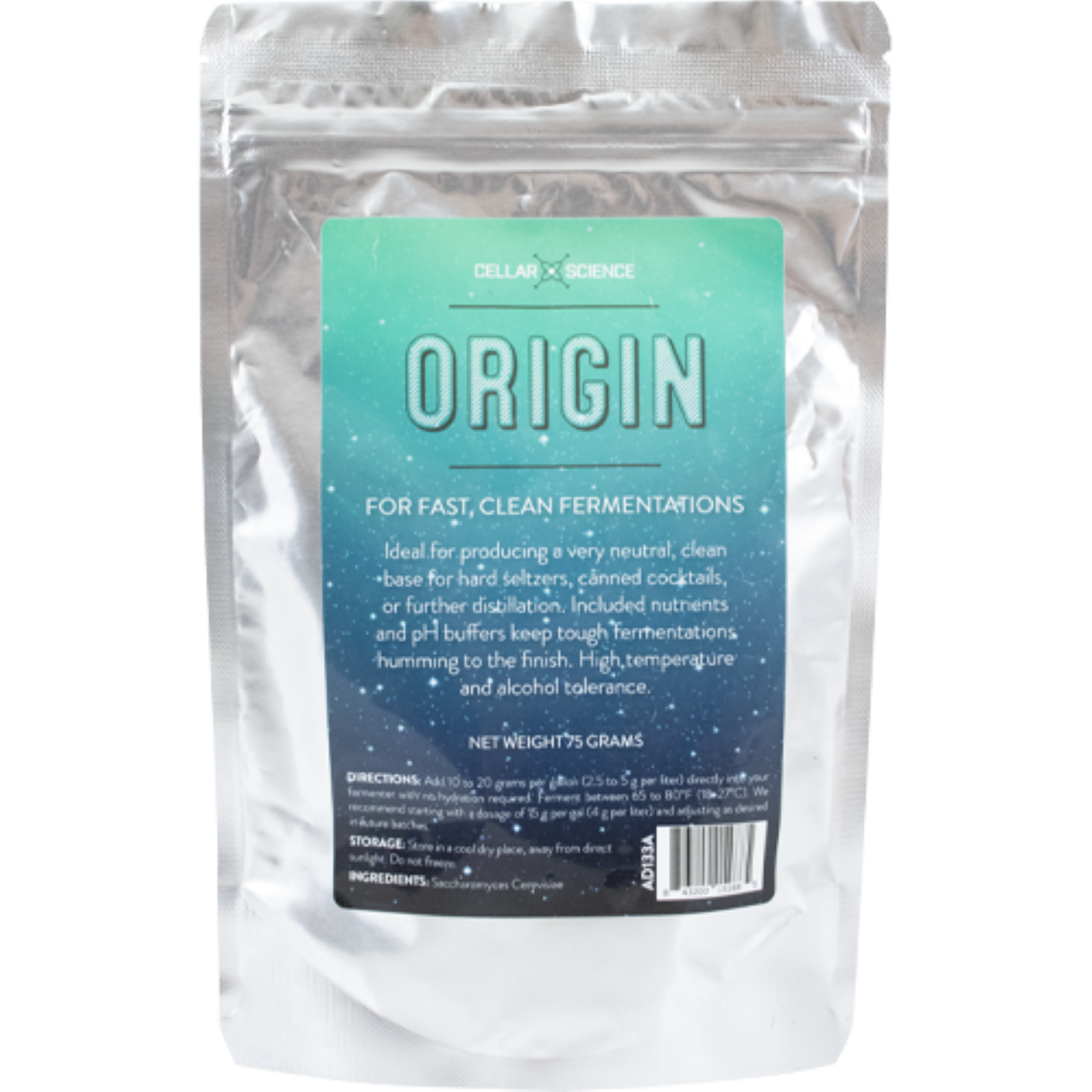 CellarScience® ORIGIN ドライイースト ハードセルツァー・蒸留酒用