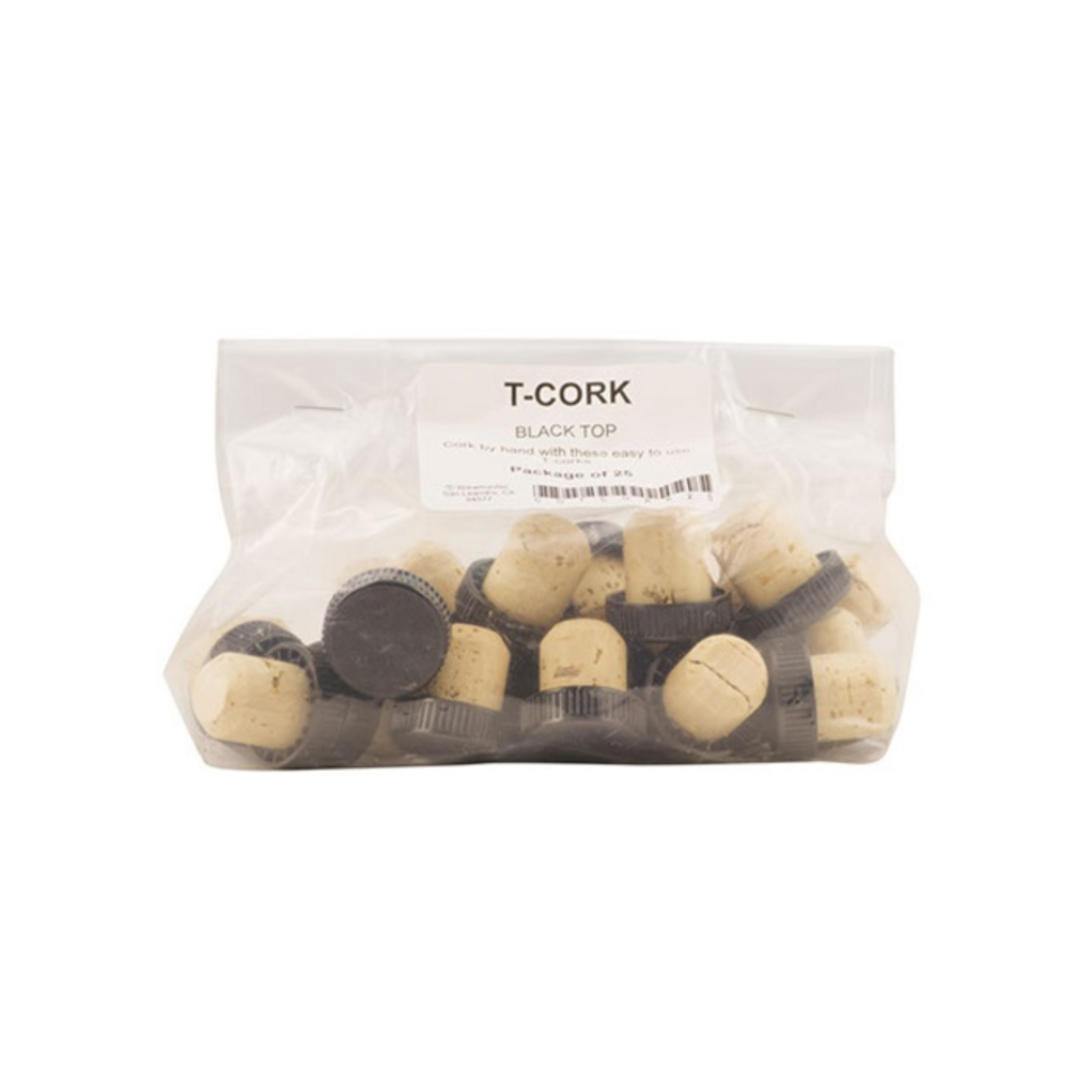 コルク(黒キャップ付き)