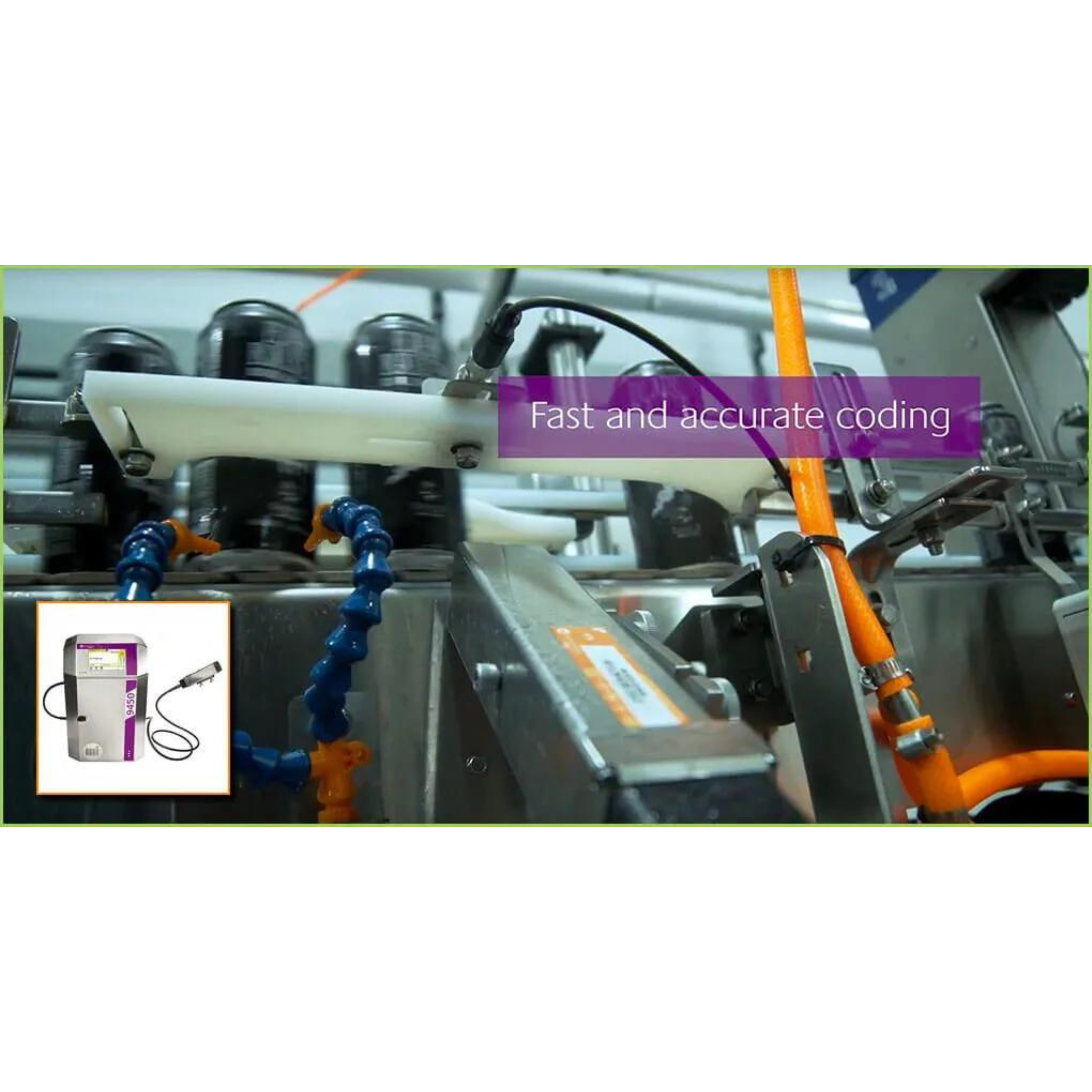 コンベアインライン式日付印字|Date Inline Coding System