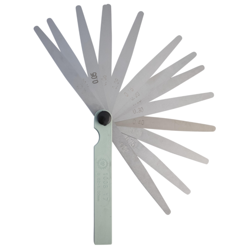 隙間ゲージ17枚(0.05-1mm)