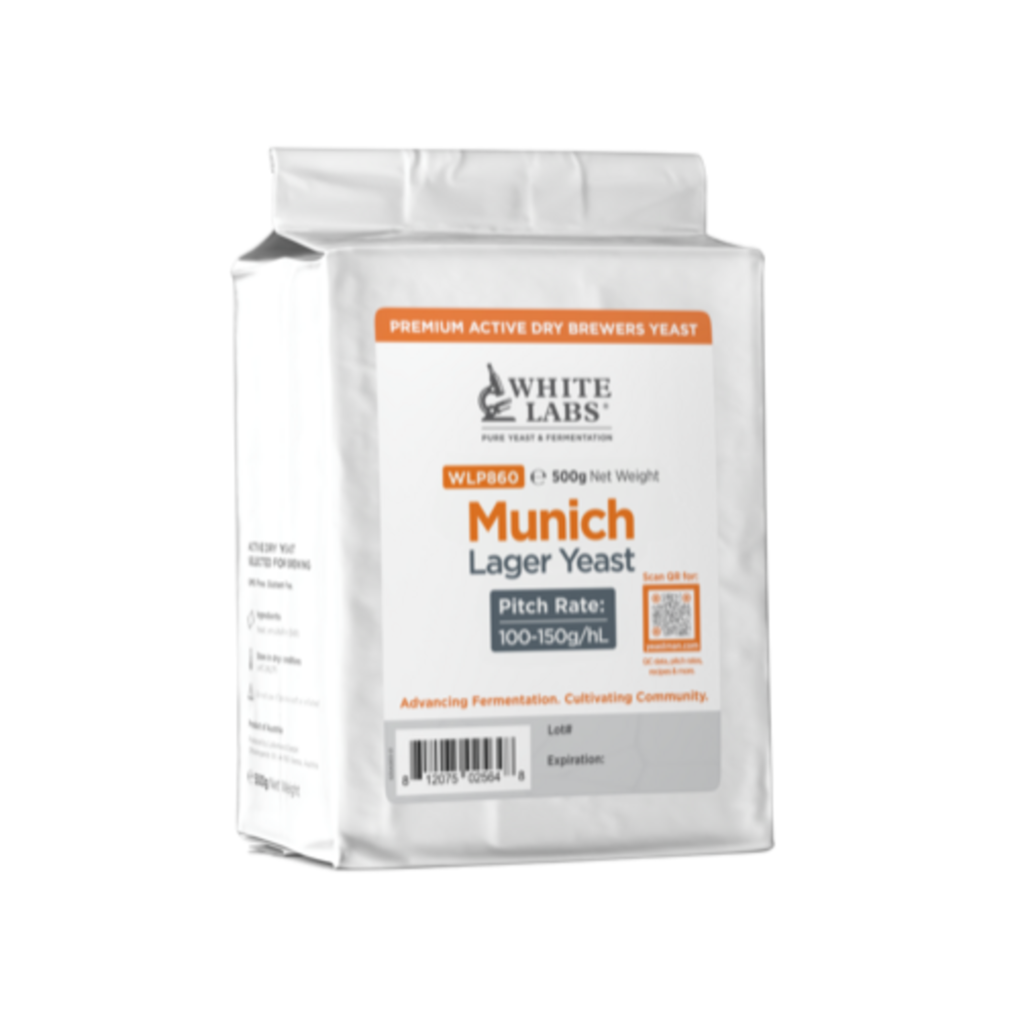 White Labs Yeast | WLP860 Munich Lager | Beer Yeast | Premium Active Dry Brewers Yeast