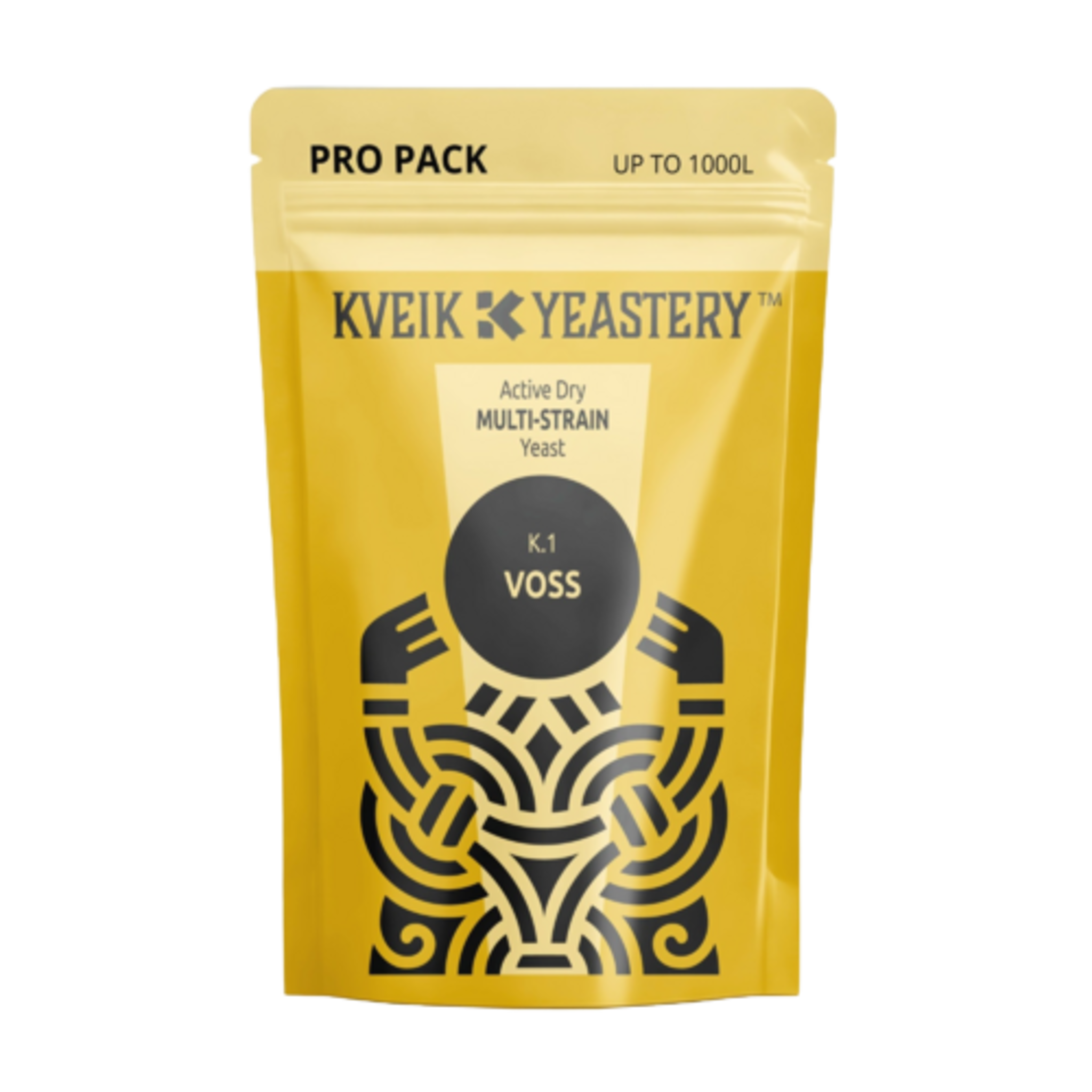 Kveik Yeastery K.1 Voss マルチストレインKveikドライイースト パッケージ