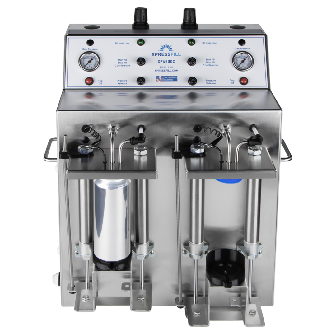 カウンタープレッシャー缶充填機|XF4500C