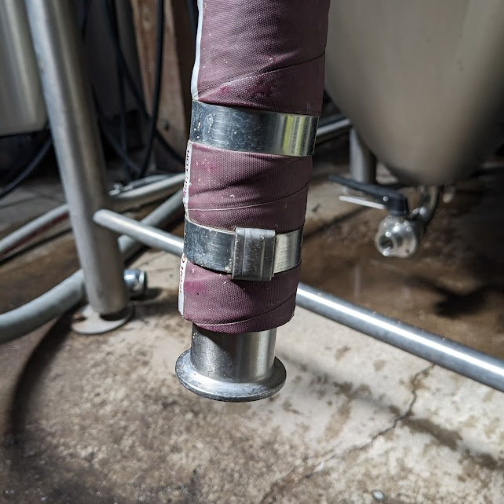 ビールホース修理