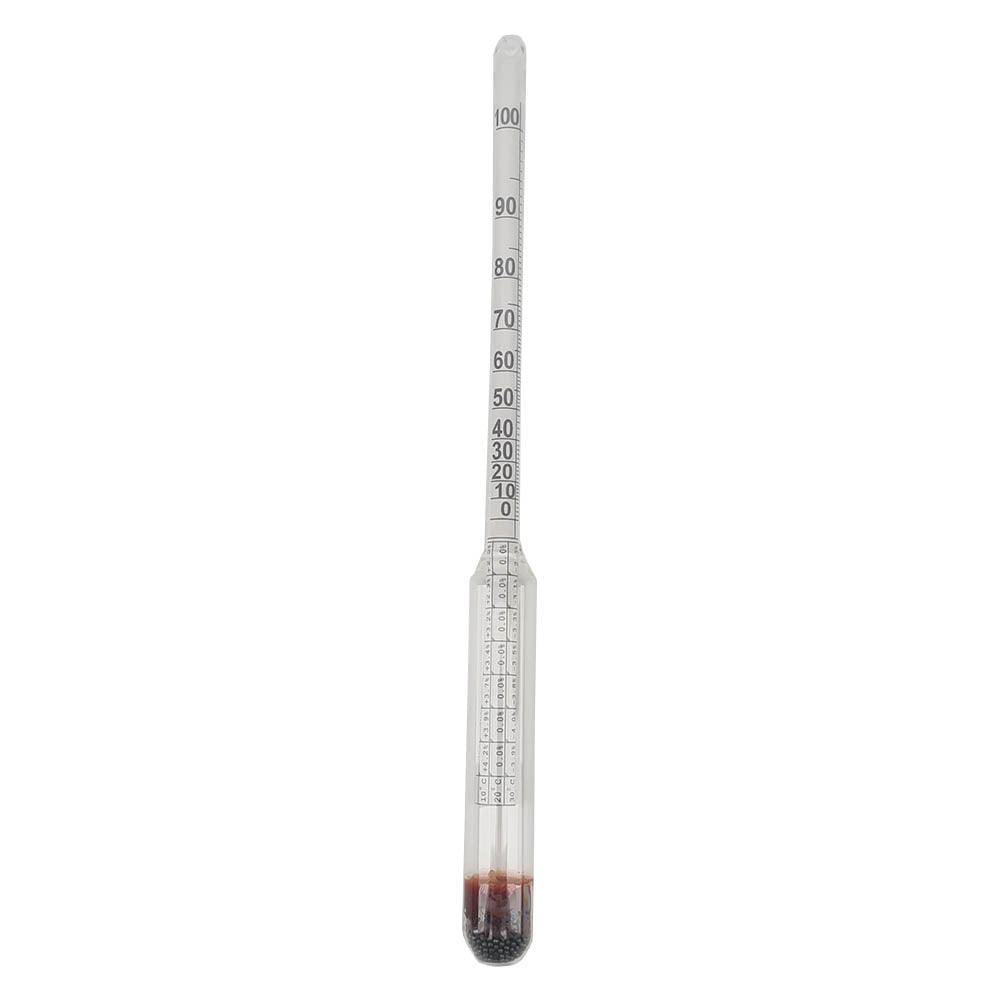 KegLand アルコール度数測定器 0〜100% ガラス製比重計