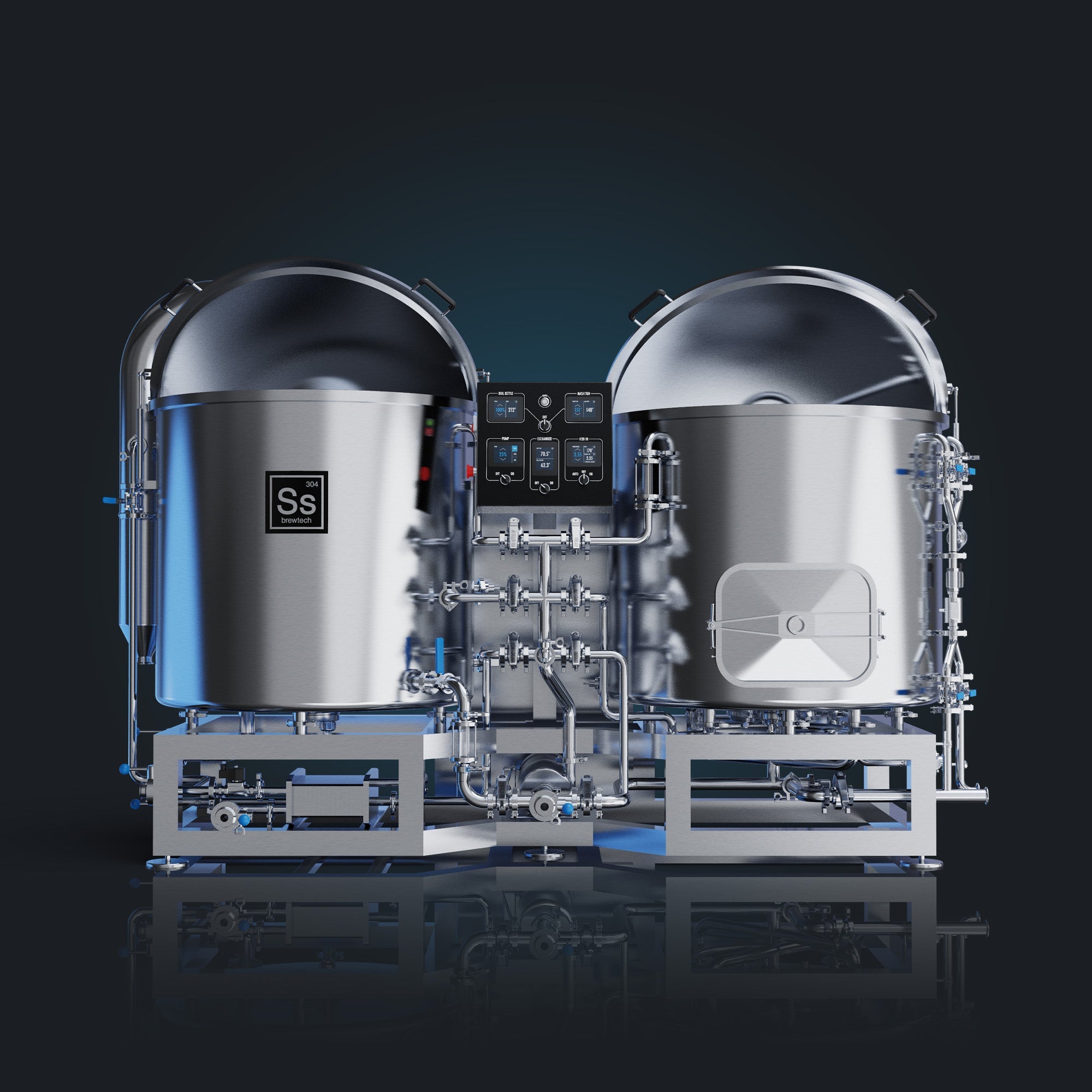 Ss Brewtech 3.5BBLブルーハウス ナノ醸造システム全体像