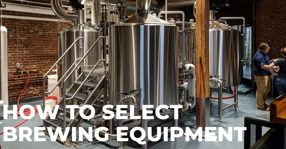 ブルワリー開業、醸造機器の選び方／How to select brewing