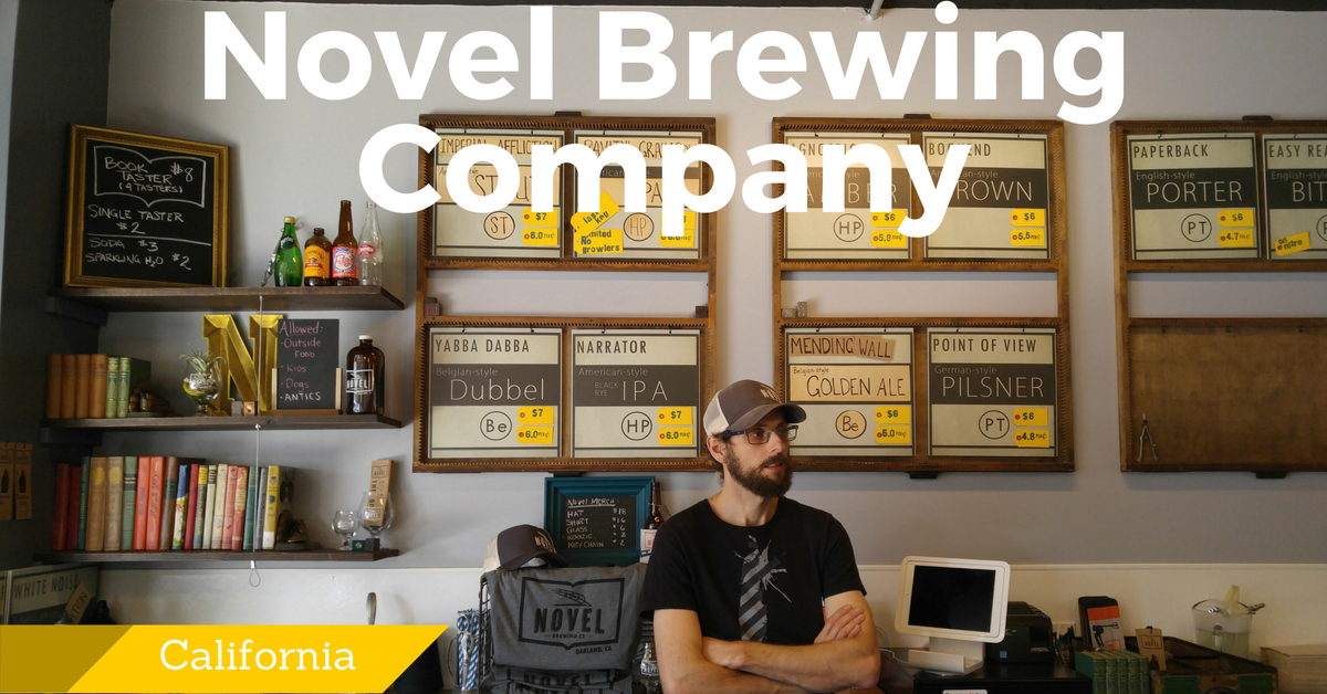 ブルワリー訪問ブログ Vol.18 in カリフォルニア：Novel Brewing Company