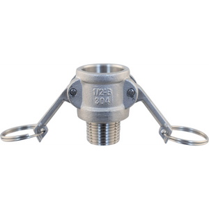 Stainless Steel Camlock - Female Cam X 1/2 in. Male (Type B)