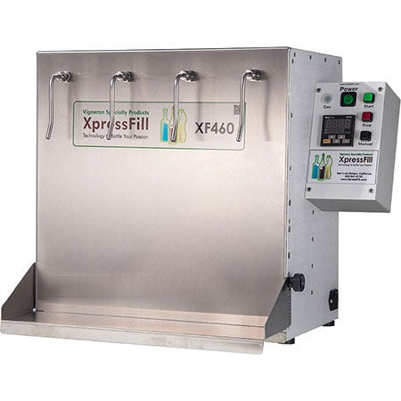 XpressFill 充填機（容量式 / 高濃度アルコール対応 / 4口） 正面