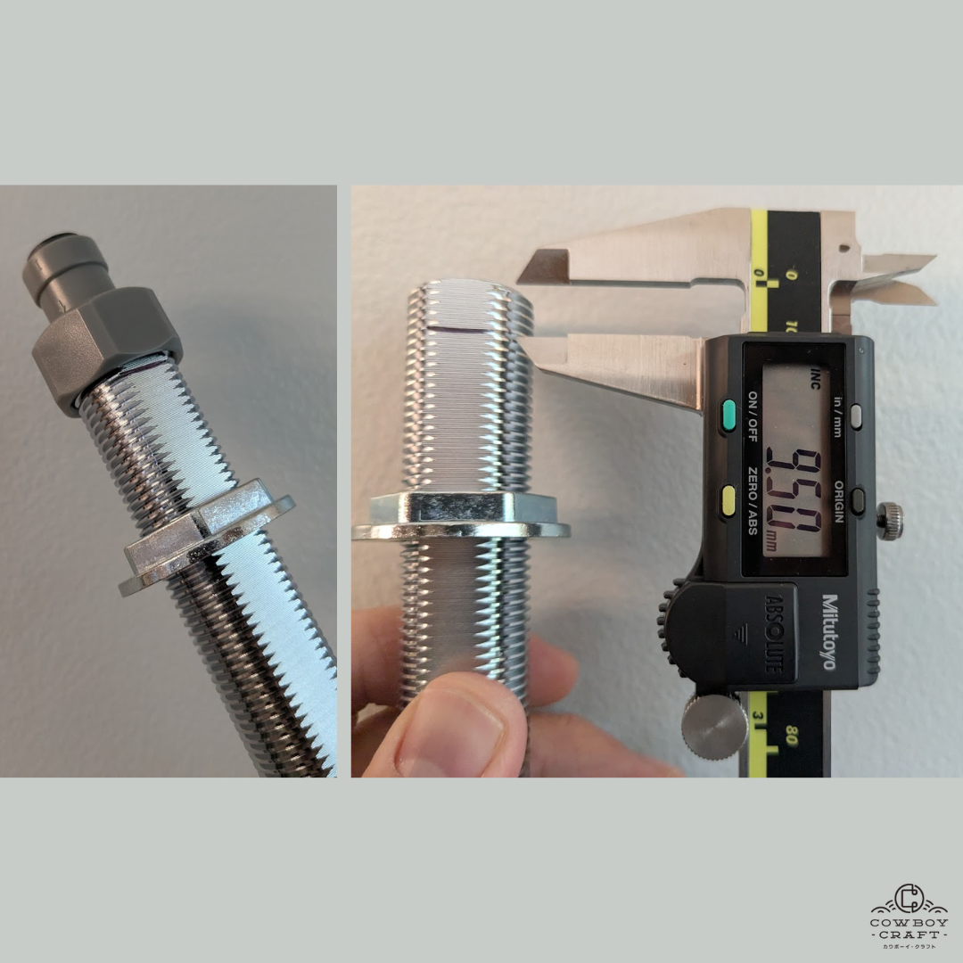 シャンク(全長11cm / 内径6.35mm / ステンレス) – Cowboy Craft LLC シャンク(全長11cm / 内径6.35mm / ステンレス) – Cowboy Craft LLC