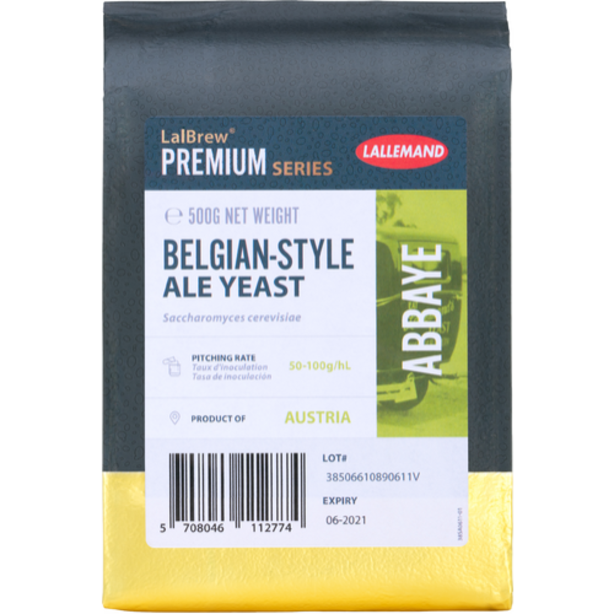 Lallemand | LalBrew® Abbaye Belgian Style Ale Yeast | Dry Beer Yeast