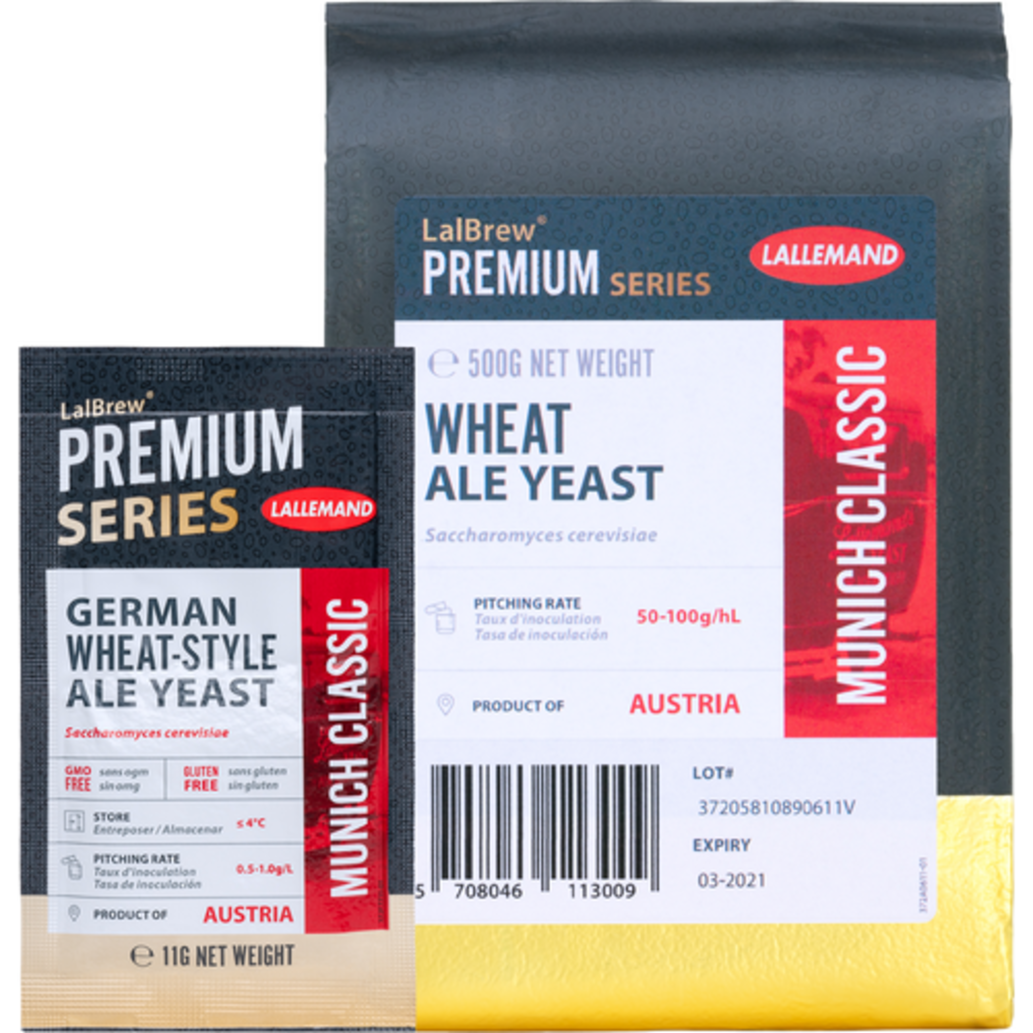 Lallemand | LalBrew® Munich Classic German Wheat Style Ale Yeast | Dry Beer Yeast