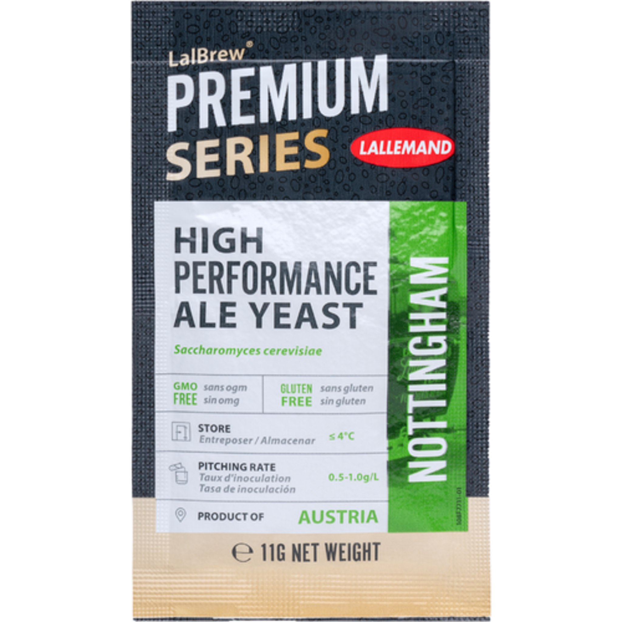 Lallemand | LalBrew® Nottingham High Performance Ale Yeast | Dry Beer Yeast
