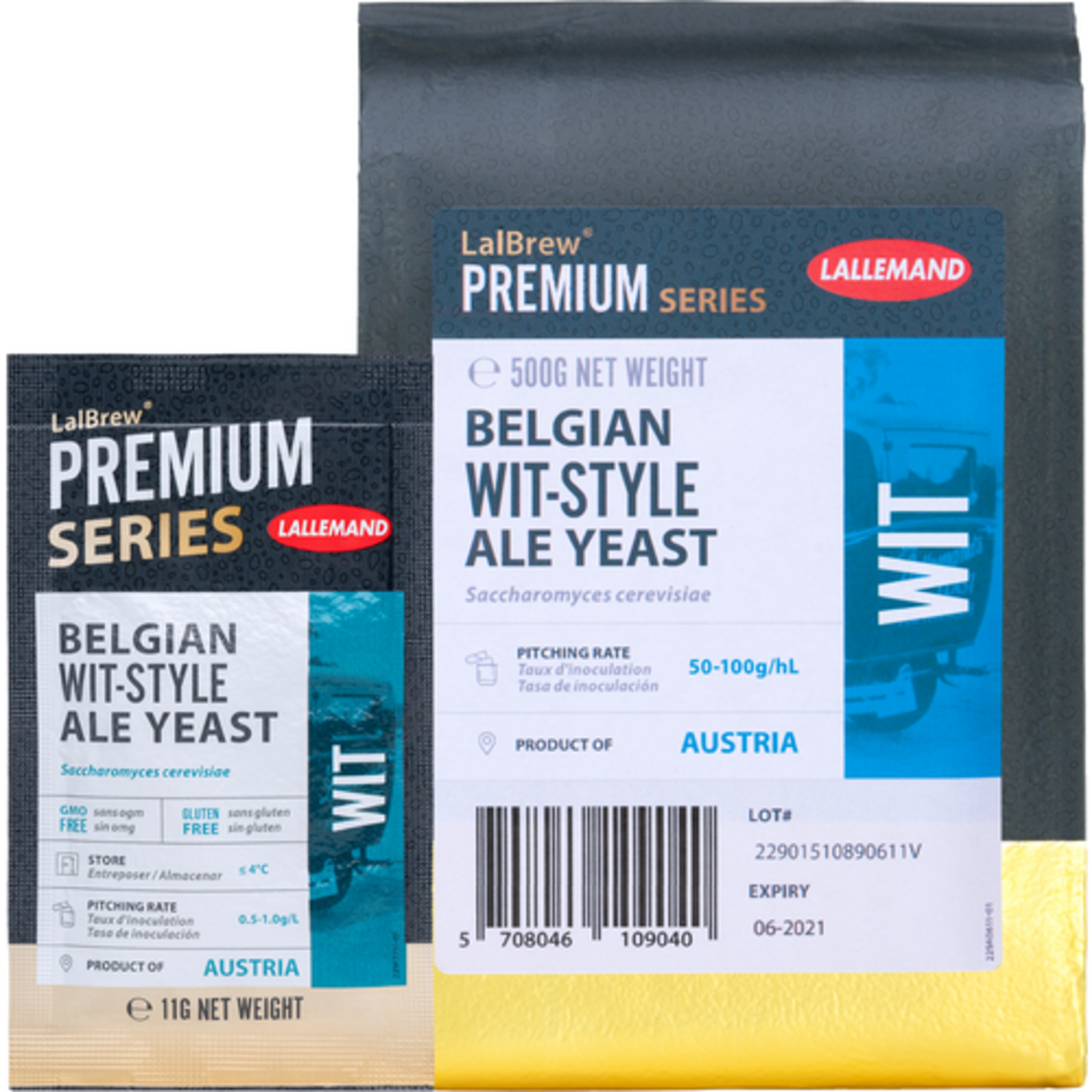 Lallemand | LalBrew® Wit Belgian Wit Style Ale Yeast | Dry Beer Yeast