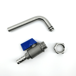 ★★3/8 Mini Ball valve Assembly with Rotating Arm