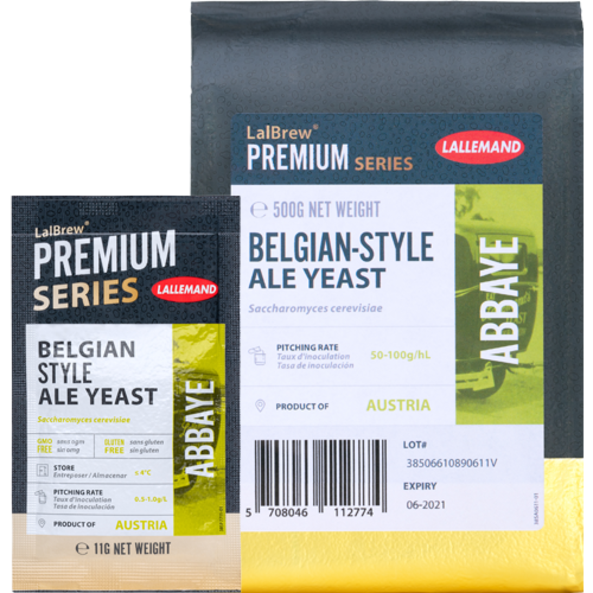 Lallemand | LalBrew® Abbaye Belgian Style Ale Yeast | Dry Beer Yeast