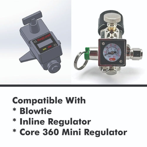 圧力計（0-90PSI / デジタル表示）