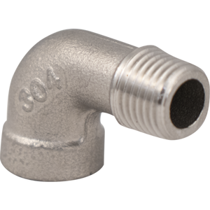 Stainless Elbow - 1/4 in. Male BSP x 1/4 in. Female BSP