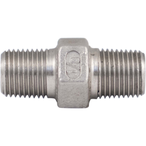 Stainless Hex Nipple - 1/8 in. BSP