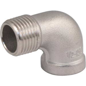 Stainless Elbow - 1/2 in. Male BSP x 1/2 in. Female BSP
