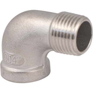 Stainless Elbow - 1/2 in. Male BSP x 1/2 in. Female BSP