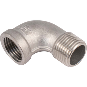 ★Stainless Elbow - 1/2 in. Male BSP x 1/2 in. Female BSP