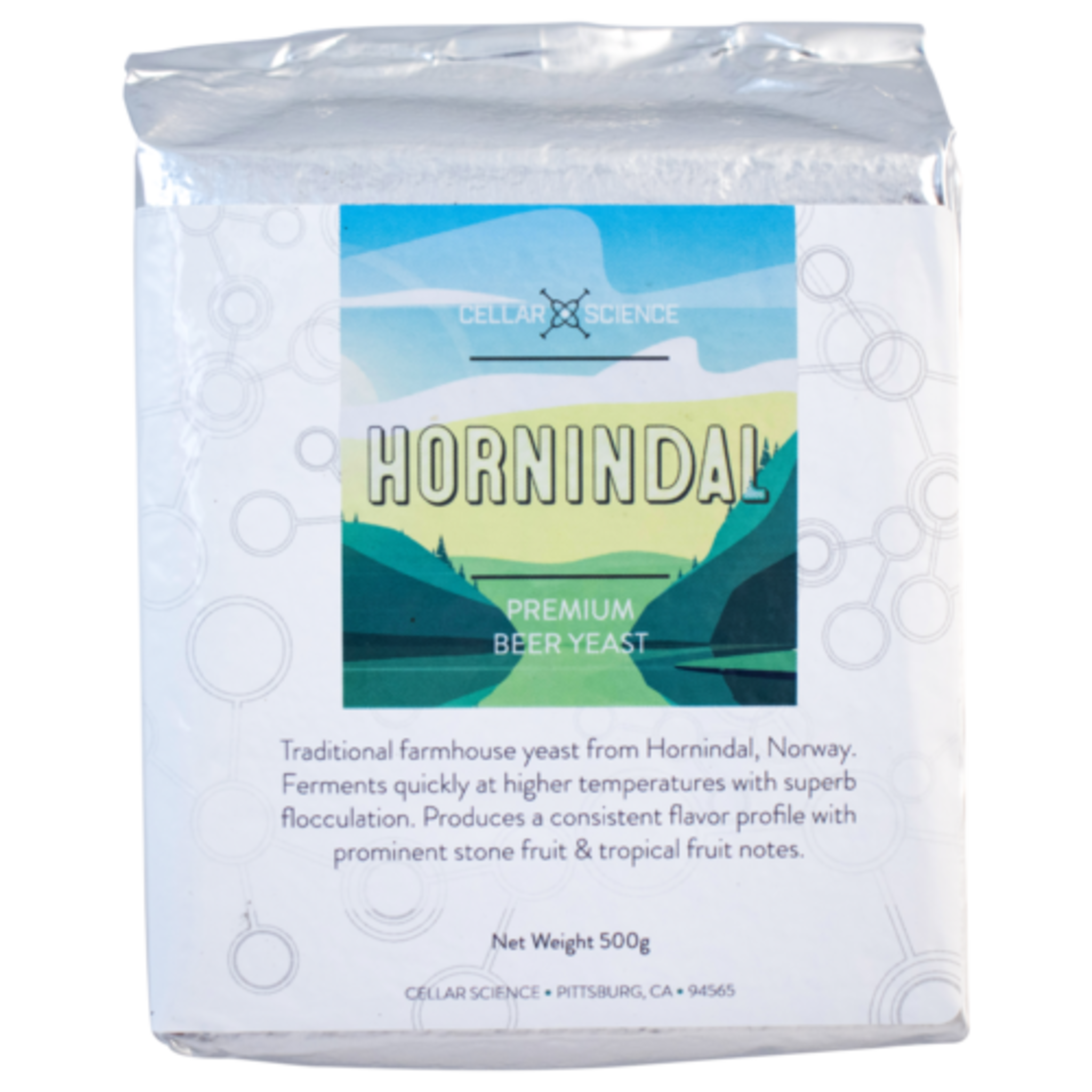 CellarScience® HORNINDAL Dry Yeast | Kveik Ale | Premium Beer Yeast