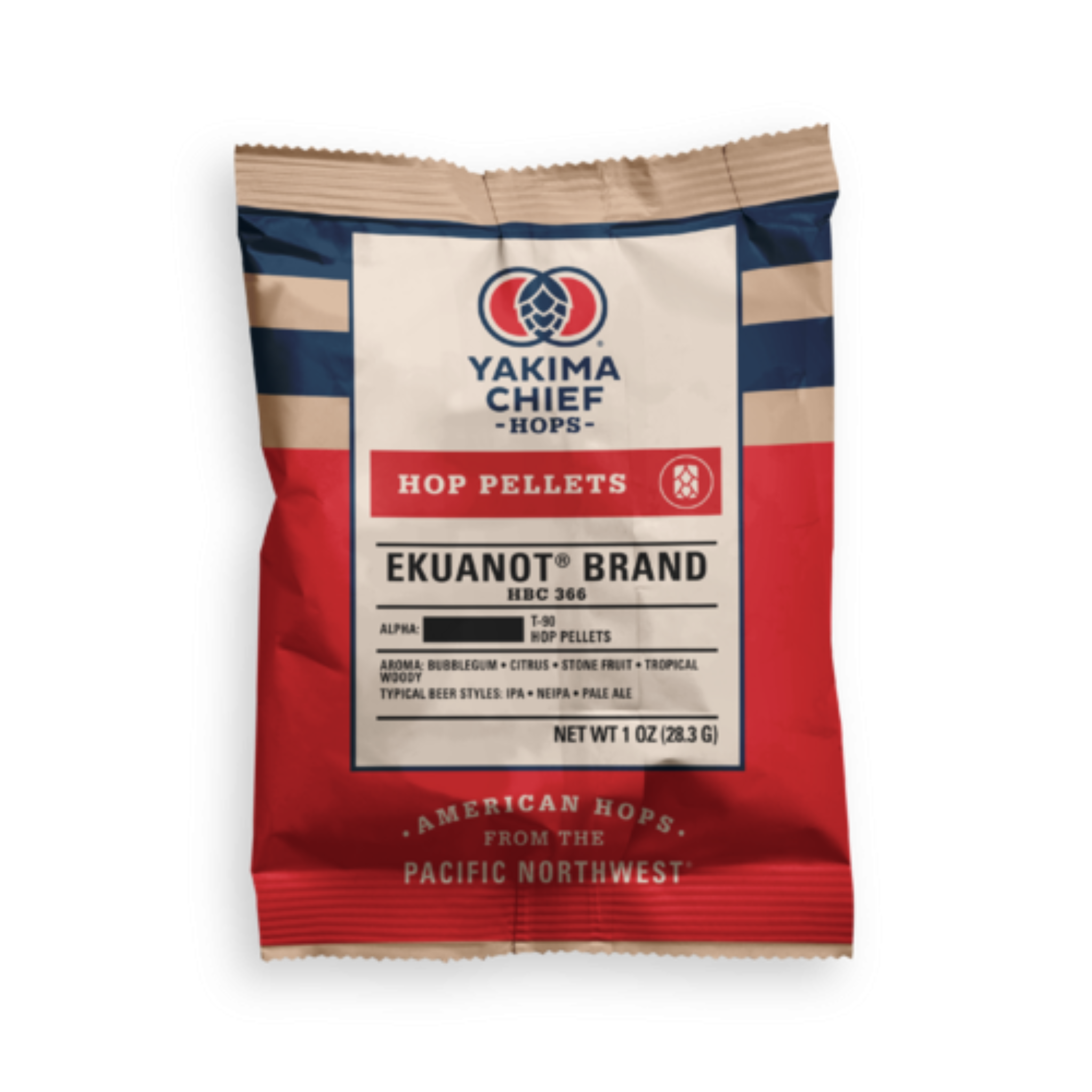 Yakima Chief Hops® | Ekuanot® Brand HBC 366 Hops | T-90 Hop Pellets
