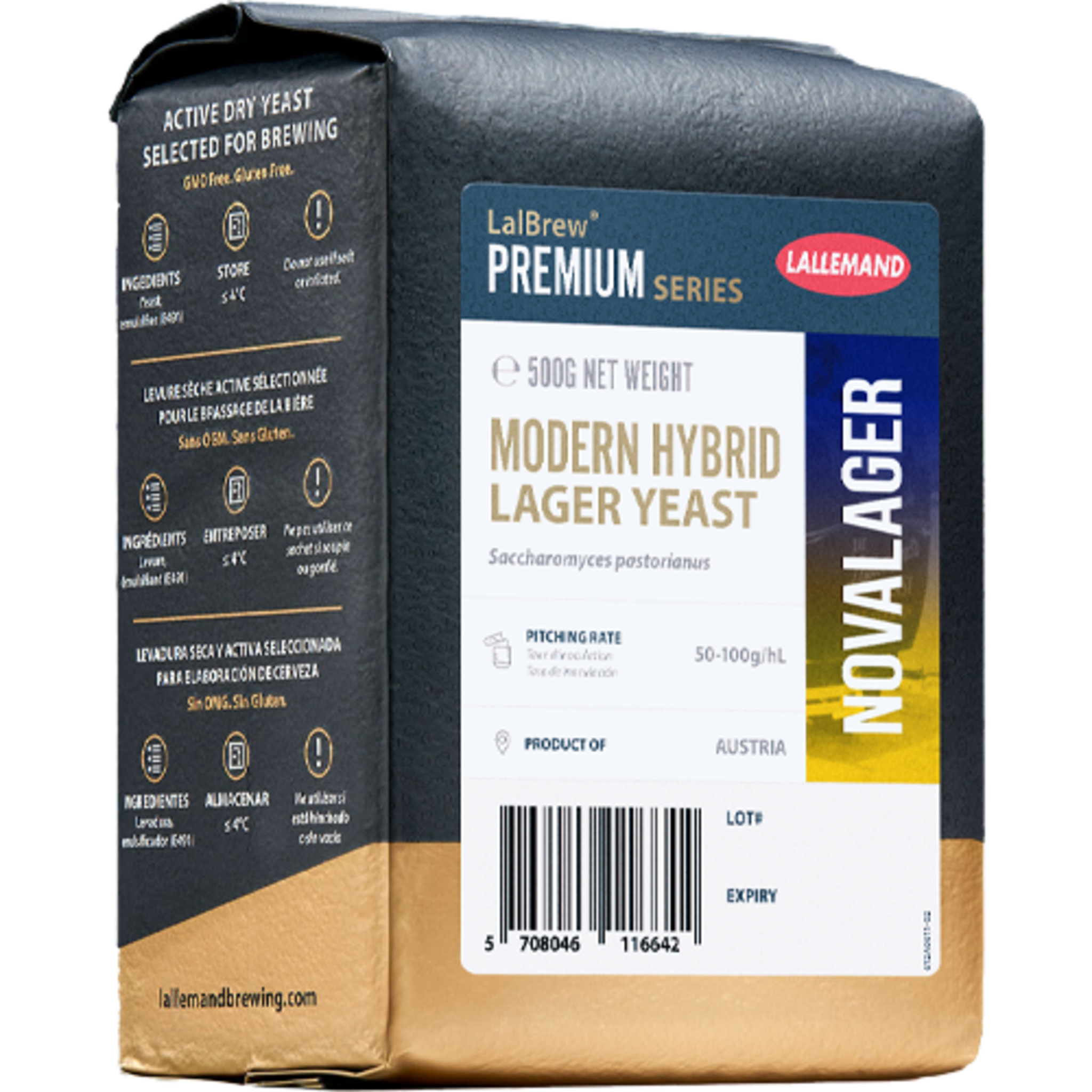 Lallemand | LalBrew® NovaLager™ Modern Hybrid Lager Yeast | Dry Beer Yeast
