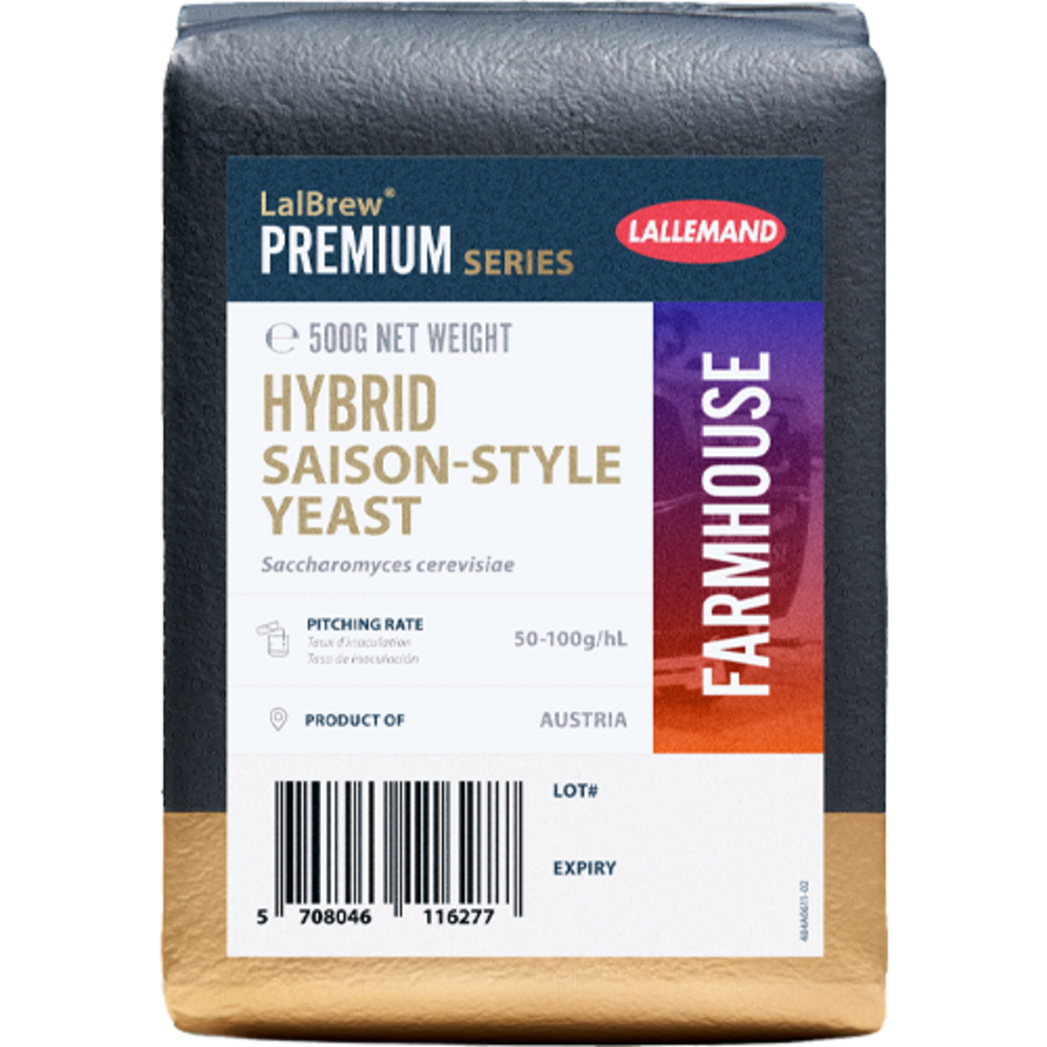 Lallemand | LalBrew® Farmhouse™ Hybrid Saison Style Yeast | Dry Beer Yeast