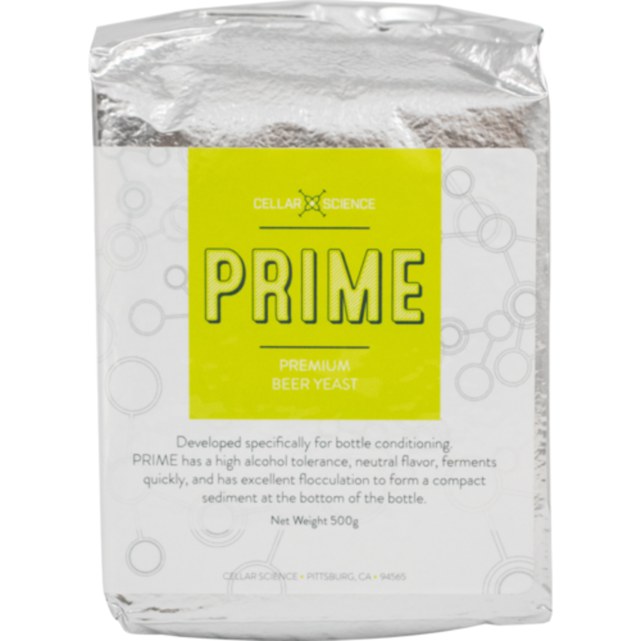CellarScience® PRIME Dry Yeast | Cask & Bottling Yeast | Premium Beer Yeast