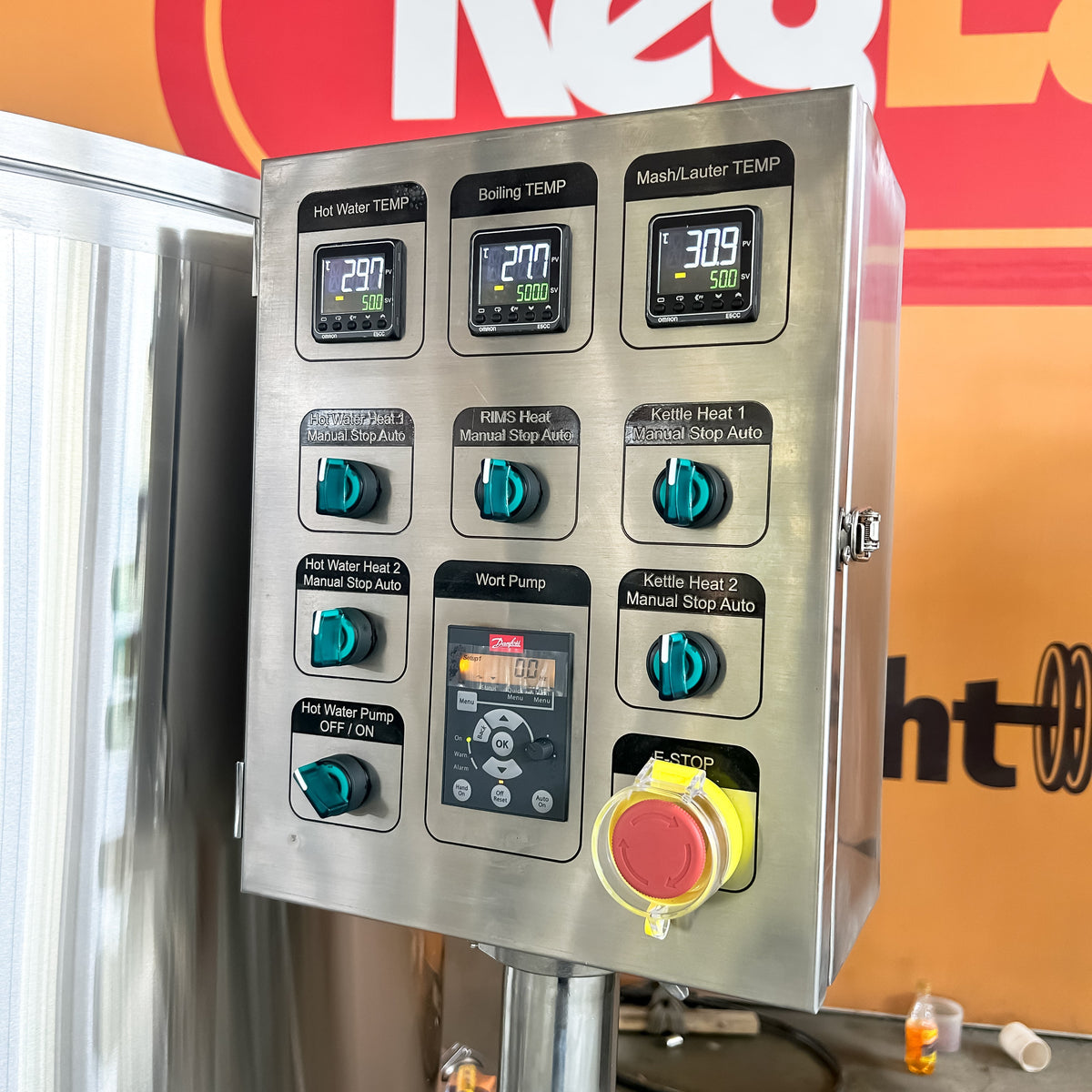 ブルージラ 300L 三槽式マイクロブルワリー 使用イメージ14