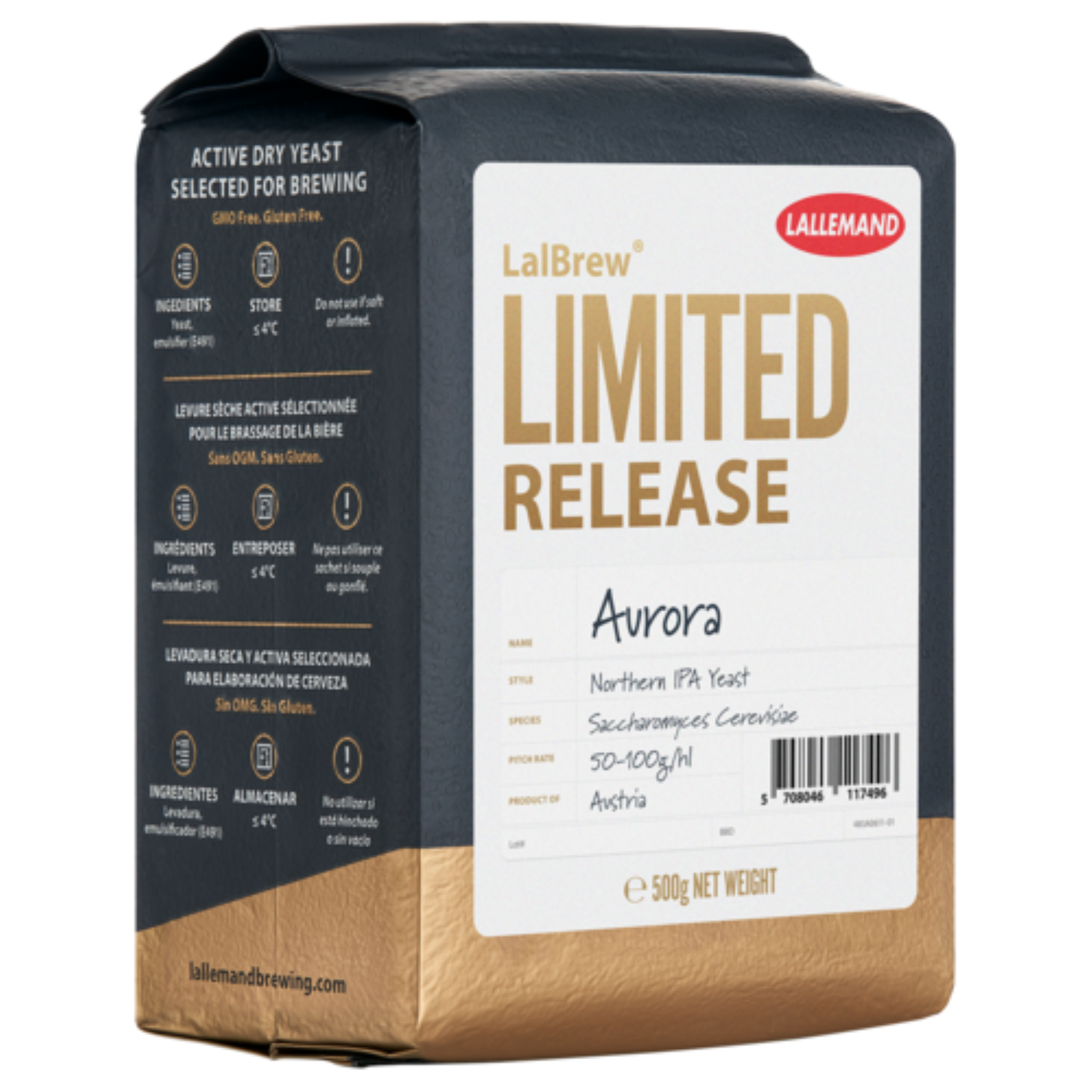 Lallemand | LalBrew® Aurora™ Northern IPA Yeast | 500 g | Limited Release!