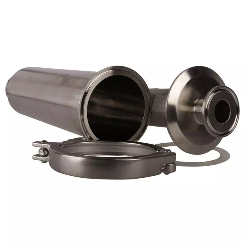 インラインストレイナー（2インチTC / メッシュ別売り）SUS304