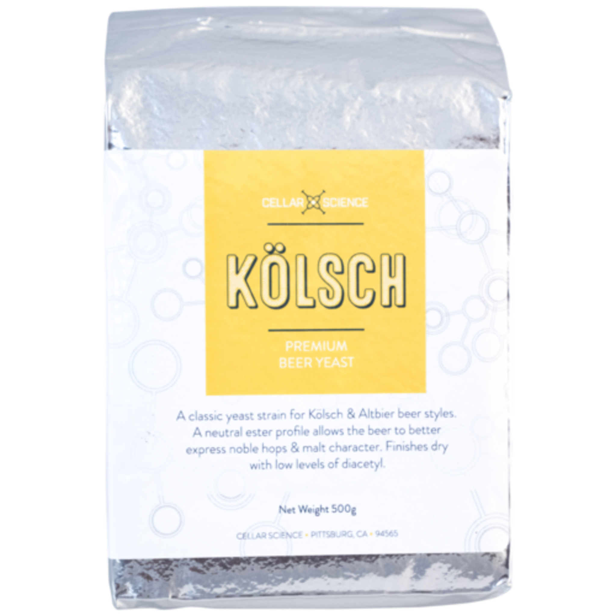 CellarScience® KÖLSCH Dry Yeast | Kölsch Ale | Premium Beer Yeast